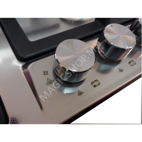 Plită combinata încorporabilă TEXTUR 6045 COMBI Iron Inox